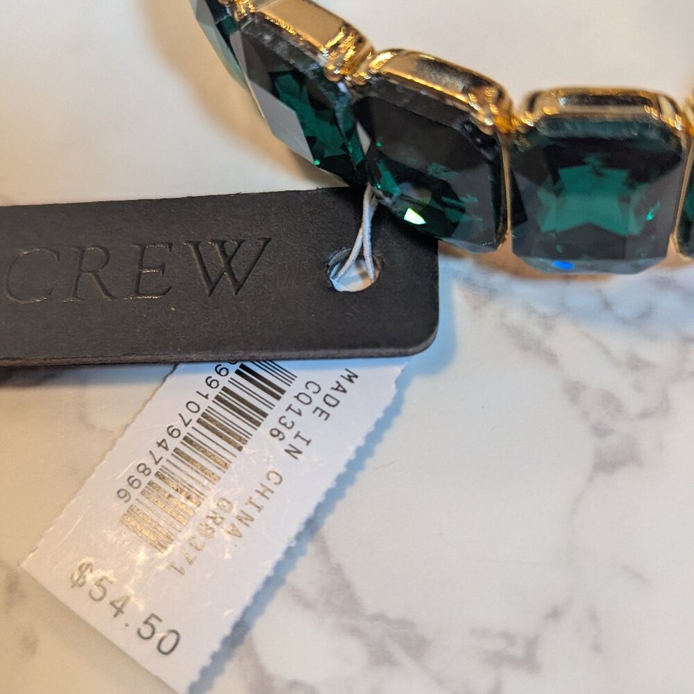J.Crew Factory Crystal Stretch Statement Bracelet - Picture 5 of 5